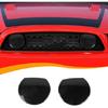Rauchschwarze Frontgrill-Leuchten-Lampen-Zierleistenabdeckung Für Ford Mustang 10-14 Exterieur