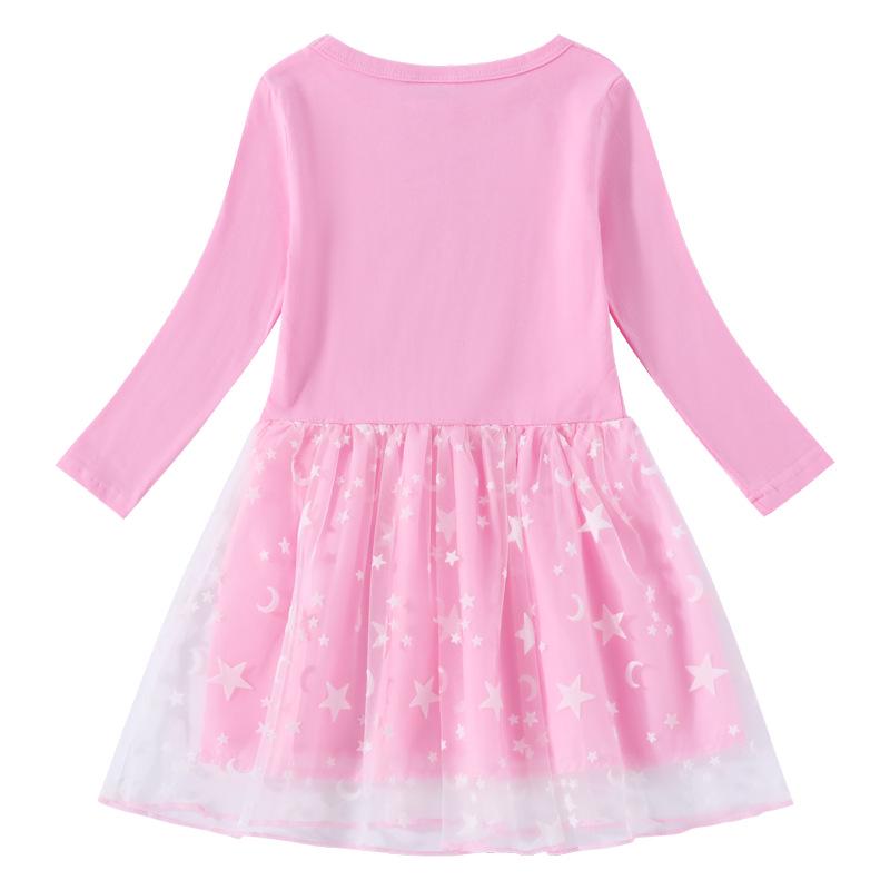 Korean Style Kpop Demon Slayer Long/Short Sleeve Girls' Princess Dress