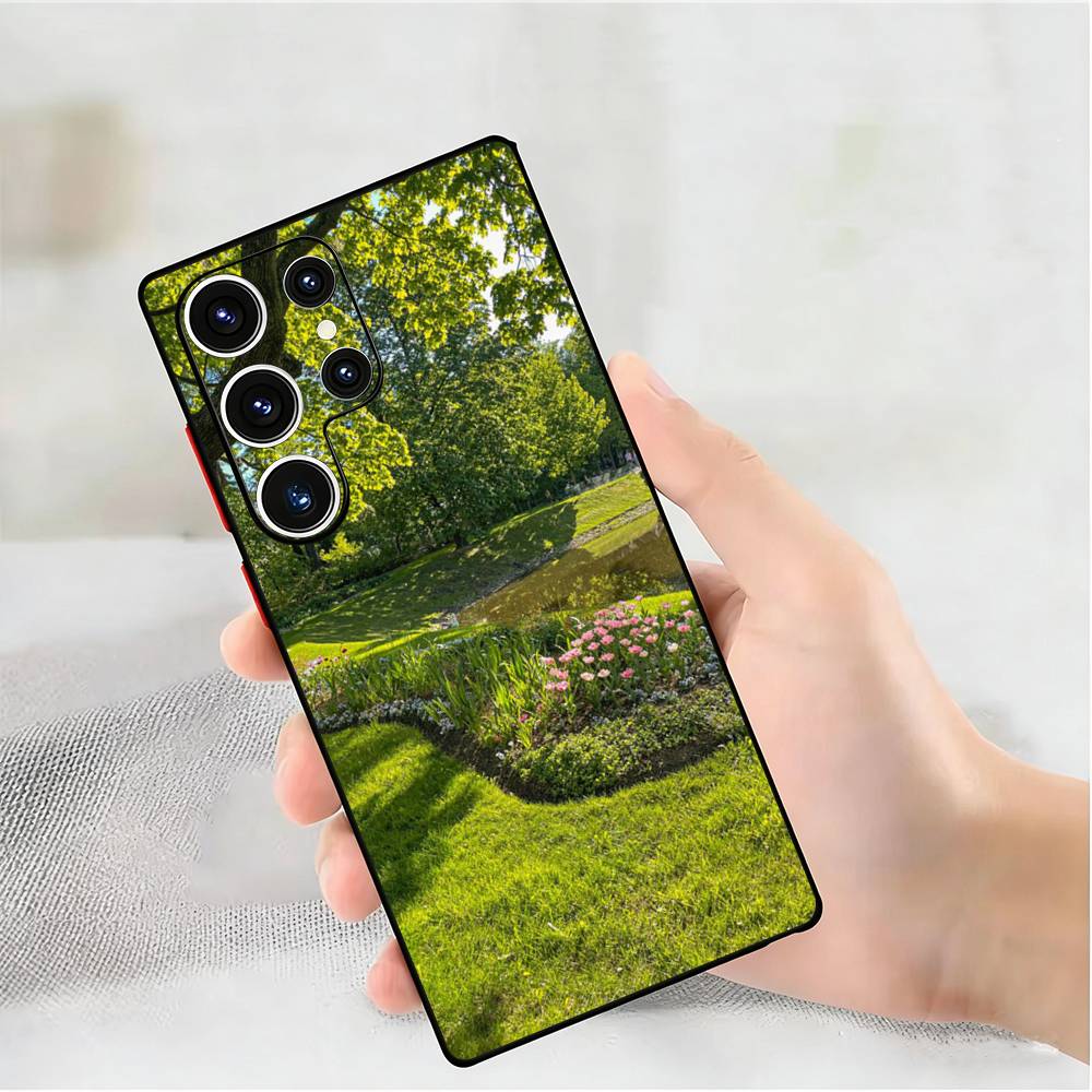 Spring Outing Phone Case For Samsung Galaxy S 24,25,23,22,21,20 Plus Ultra 5G Lite Shockproof Cover