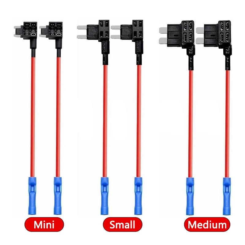 ATM Add-a-Circuit Adapter APM Tap Micro 12V Car Fuse Holder Mini/Small/Medium Relays 5