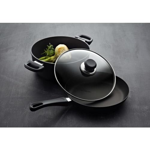 Scanpan Classic Frying Pan with Glass Lid, 24cm, Product Code: 24001212
