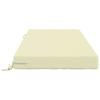 Seat Cushion SOEST 100percent  Polyester Cream 120 X 60 X 10 Cm