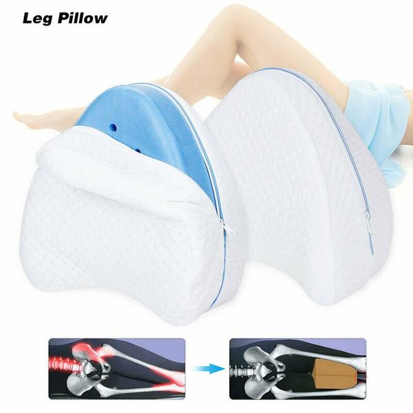 Upgrade Sleeping Orthopedic Sciatica Hip Pain Relief Thigh Leg Pad Memory Foam Cushion Memory Cotton Leg Pillow