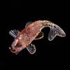 1pc Natural Crystal Crushed Stone Koi Fish Figure Ornament Drip Gel Small Goldfish Gifts Desktop Beautiful Jewelry