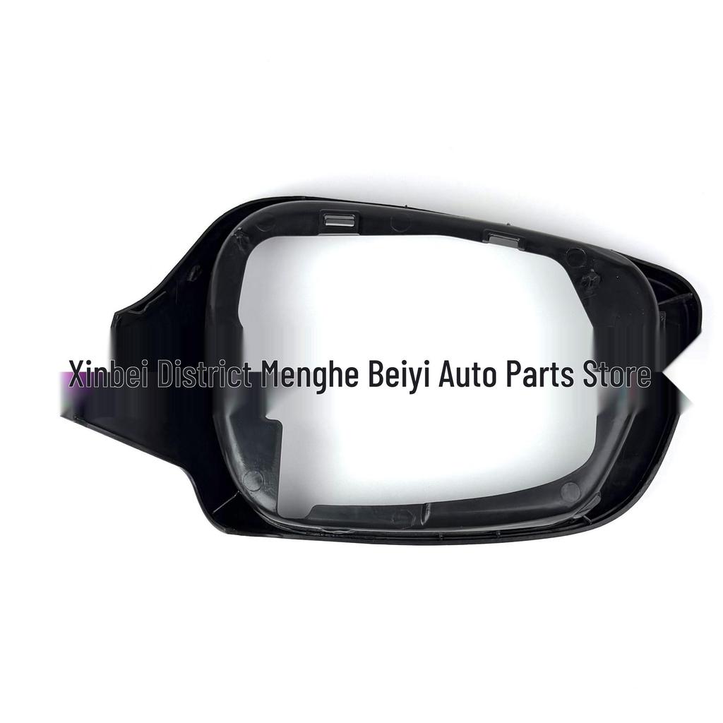 Hyundai Elantra Black Rearview Mirror Frame & Lens: Left & Right Shells