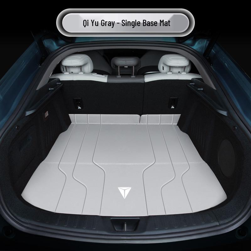 

Deep Blue 2026 Full Coverage Leather Trunk Mat for Tail Box Interior Modification Deep Blue Car L07 [2024-2026 Model Exclusive]