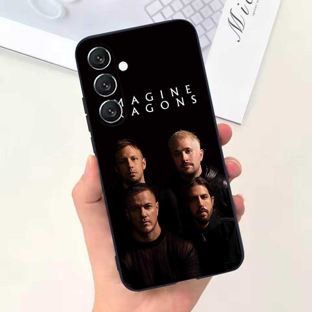 I-Imagine Dragons Loom Band Phone Case For Samsung Galaxy A13,A21s,A22,A31,A32,A52,A53,A71,A80,Soft Black Shell