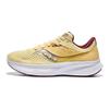 Saucony Ride 16 Comfortable Cushioning Low-Top Marathon Running Shoes Women sneaker Yellow S10830-31