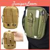 Bolsa de Cintura Tática Camuflada Para Esportes ao Ar Livre Pacote de Telefone Impermeável Para Homens