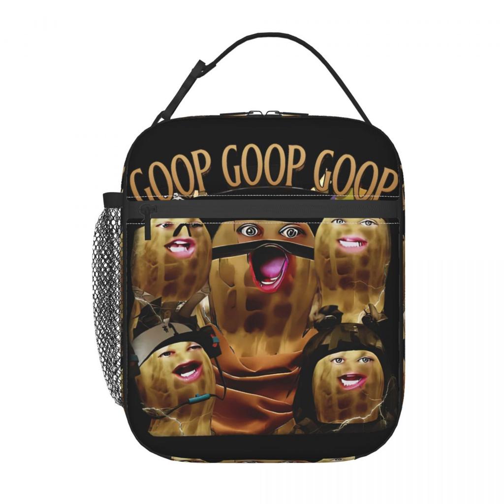 The Burnt Peanut GOOP Bungulato Homage Insulated Lunch Bags Food Container Bags Portable Thermal Cooler Bento Box For Travel