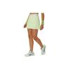 Asics Weicher, taillierter, legerer Minirock mit Logo-Print Damen Unterteile Grün 2042A293-750