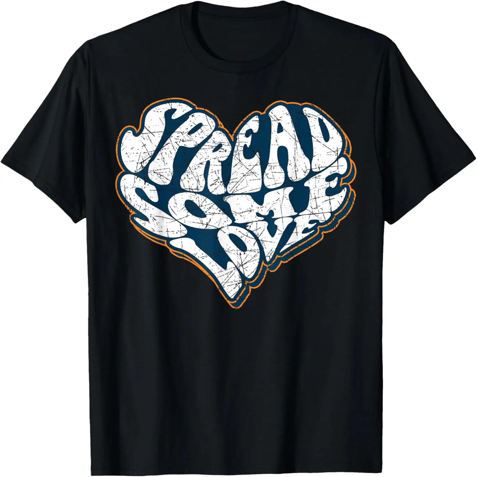 

Aesthetic heart positive vibes spread some love saying T-Shirt XXXXXL чорний