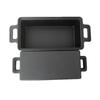 ZISIZ Rectangular Cast Iron Bread Pan