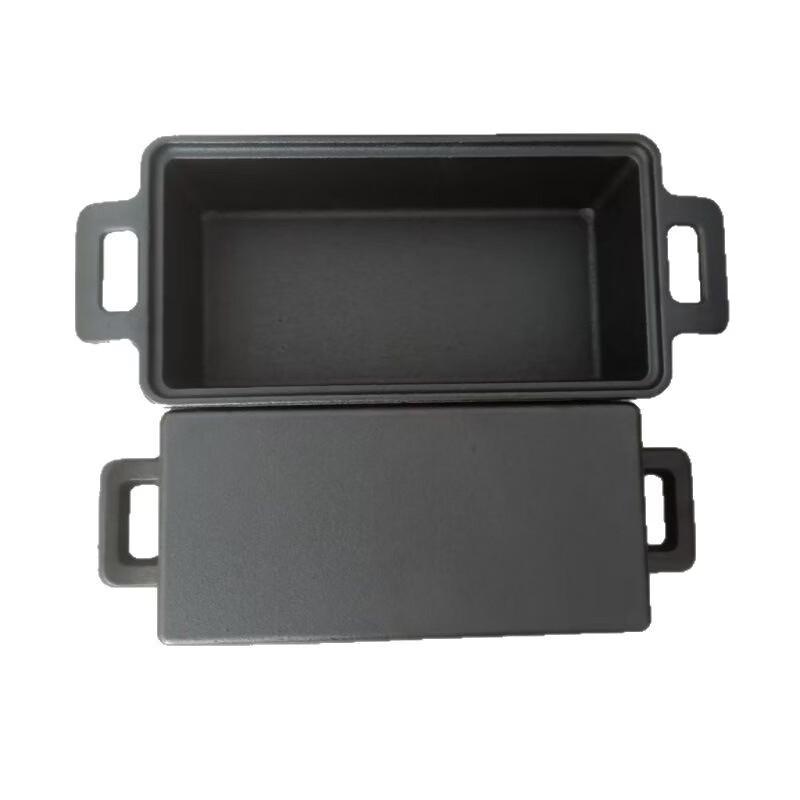 ZISIZ Rectangular Cast Iron Bread Pan