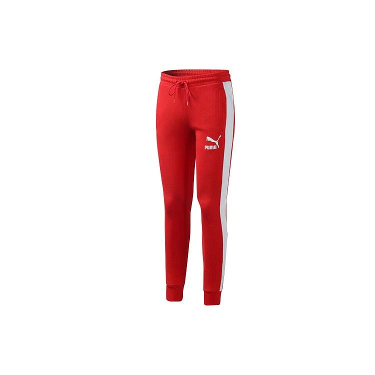 PUMA Iconic T7 Track Pants  Red White  Men s 595983-11 XXL