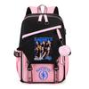 Katseye K-Pop Girl Group Print Backpack Color Block Large Capacity School Bag 60627