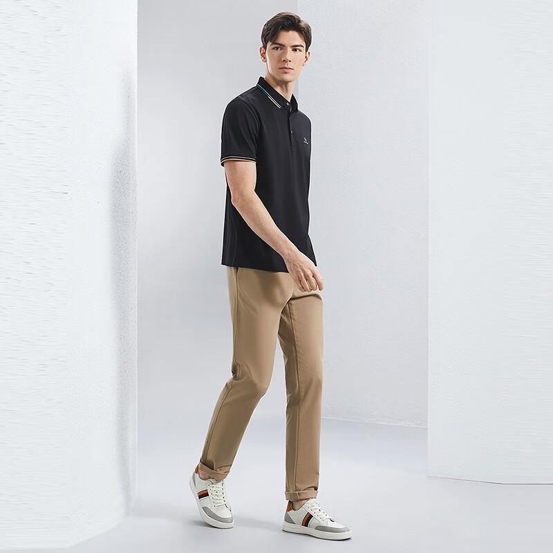 Septwolves Men's Silk Blend Anti-bacterial Polo Shirt