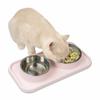 Non-Slip Mat Pet Bowls Stainless Steel Pet Feeder Basin Creative Dog Cat Food Bowl  Water Dish