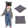 Stylish Children's Knit Hat with Devil Cat Ears Fashionable Winter Cap Warm & Comfortable Hat for Kids 3-15 Years Old