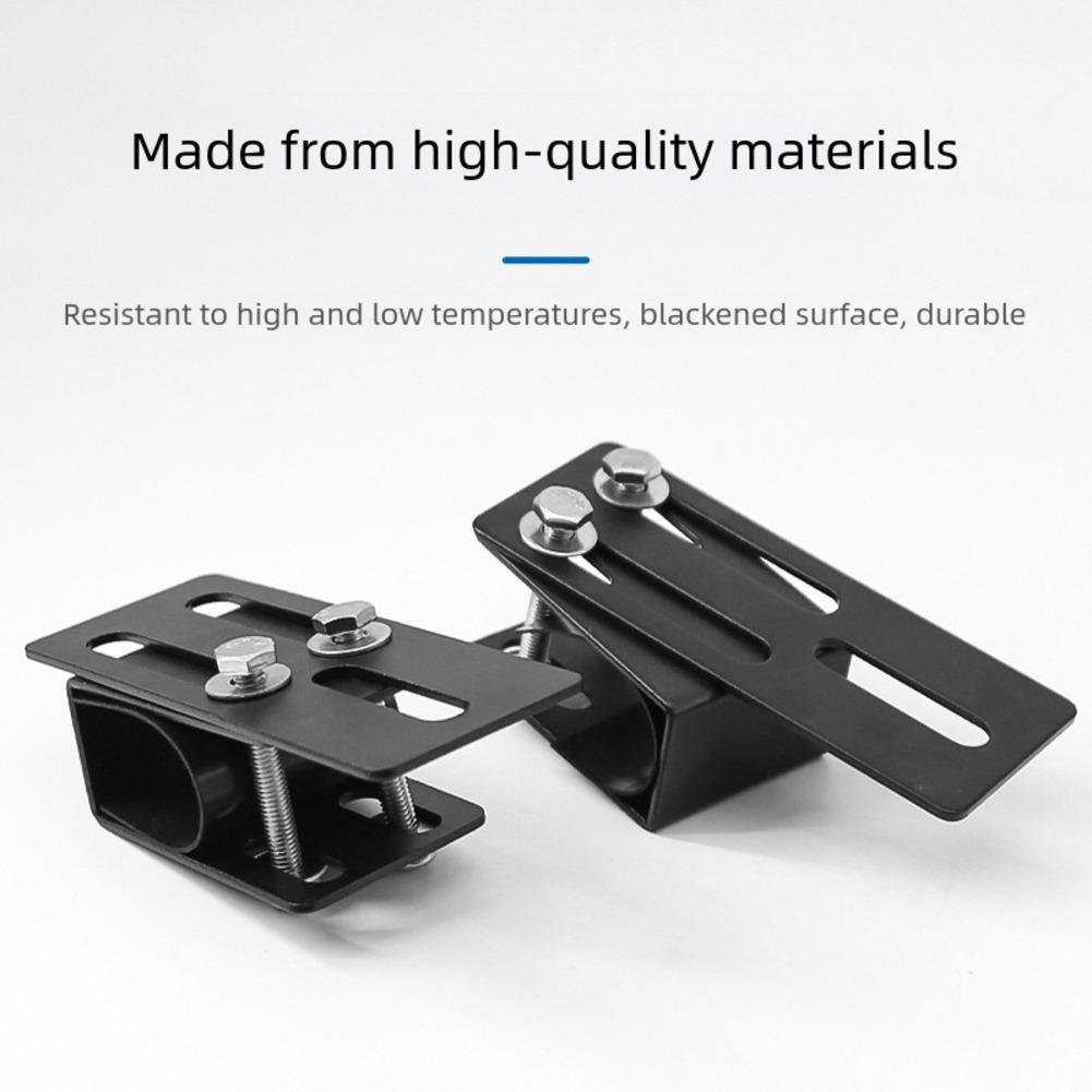 2 Pcs Adjustable Roof Box Bracket for Car with Rubber Seal and Mounting Range 120 183 Mm for Various Vehicle Models