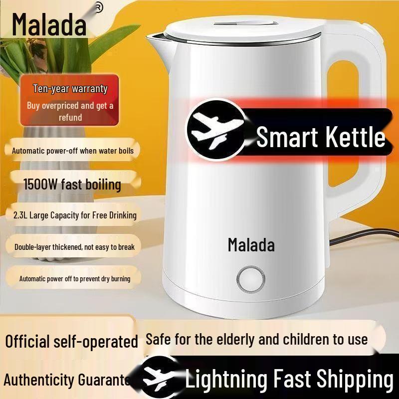 Large Capacity Electric Kettle for Home, Auto Power-Off, Ideal for Dorms