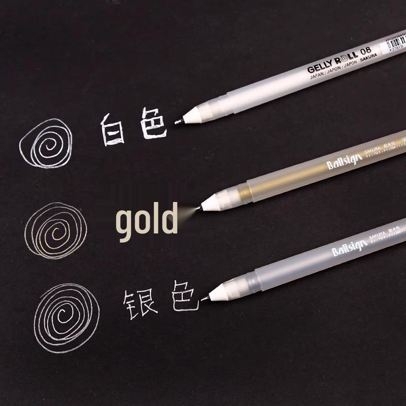 Sakura Japan Fine Art White Highlighting Pen for Drawing