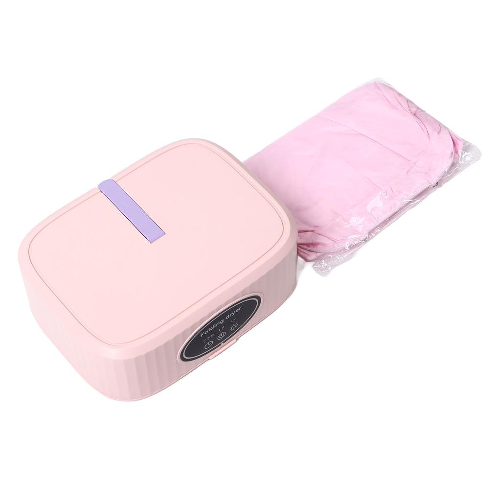 Foldable Mini Electric Laundry Dryer with Dryer Bag Timer Function Quiet   Portable Clothes Dryer