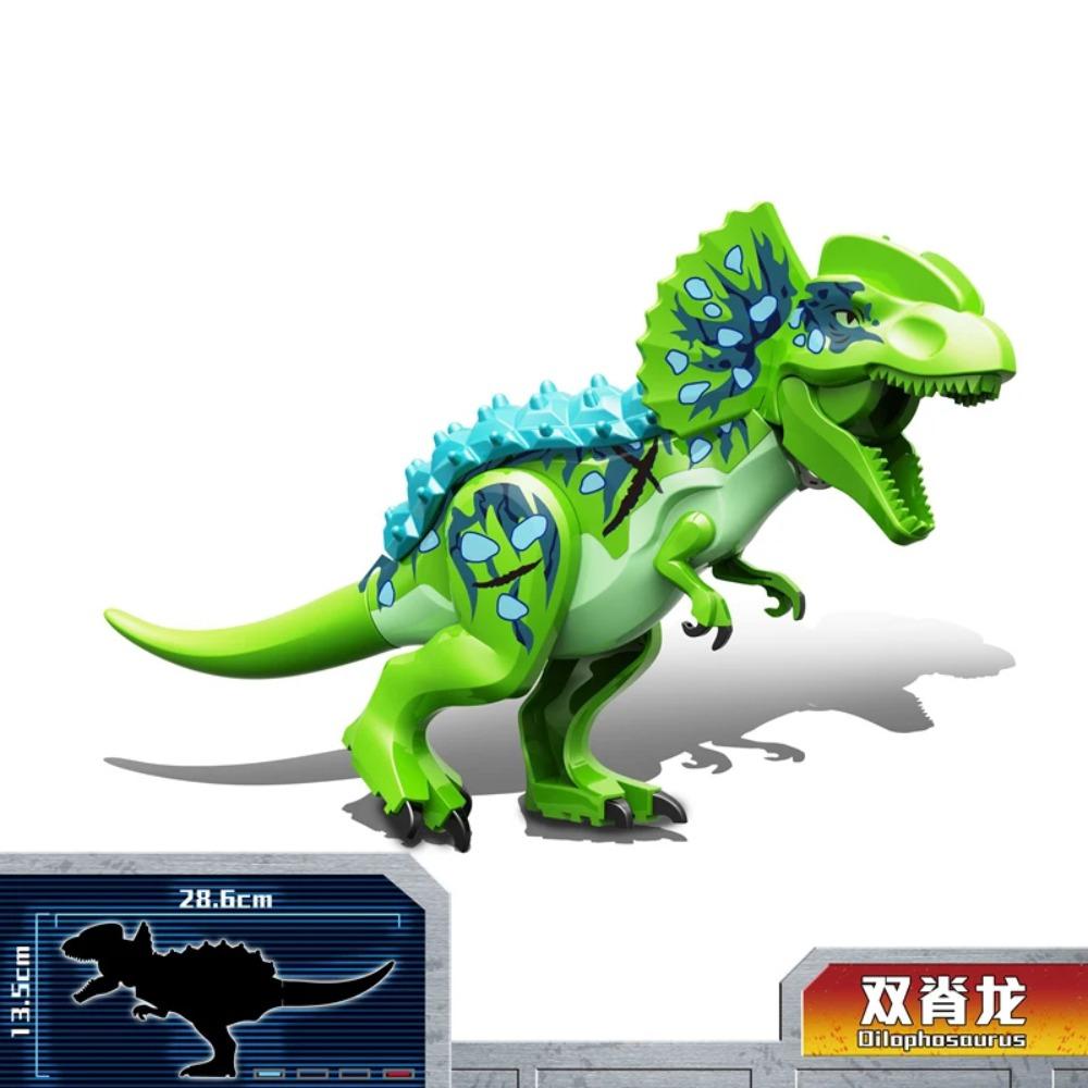 Raptor Brutal Building Jurassic Blocks World 2 MINI Figuras de Dinossauro Peças Blocos Dino Brinquedos Para Crianças Dinossauros Natal