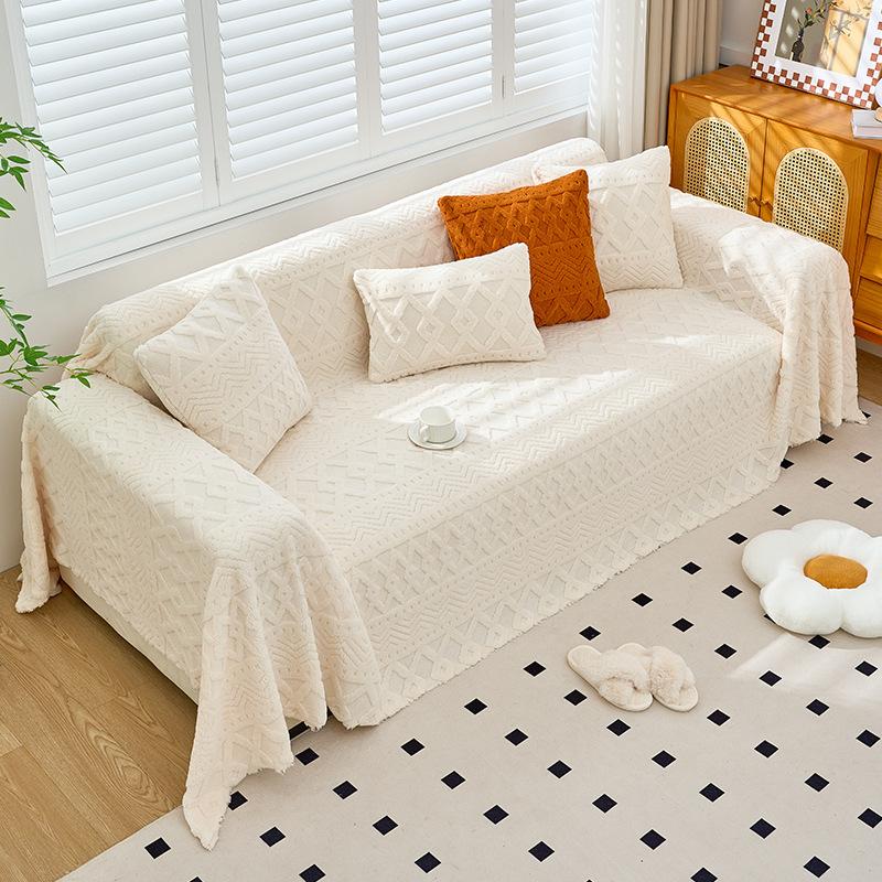 Sofa Plüsch Sofahandtücher, Natur und Natur, Verschiedene Spezifikationen von Sofahandtüchern