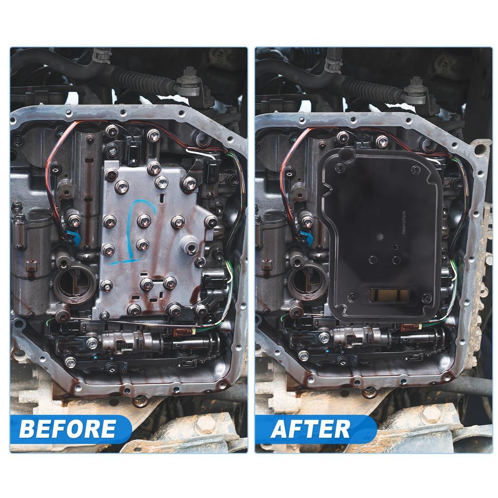 ACROPIX TF913 Automatic Transmission Filter Oil Pan for Chevrolet Camaro LS LT 3.6L V6 - Gasoline (2010-2015) - Part Numbers 24236518/24236929 (1 Pc.)