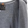 BIG BIGGER BIGGEST Made in USA Long sleeve Zip hoodie 3 Gray Back brushed Men's Used