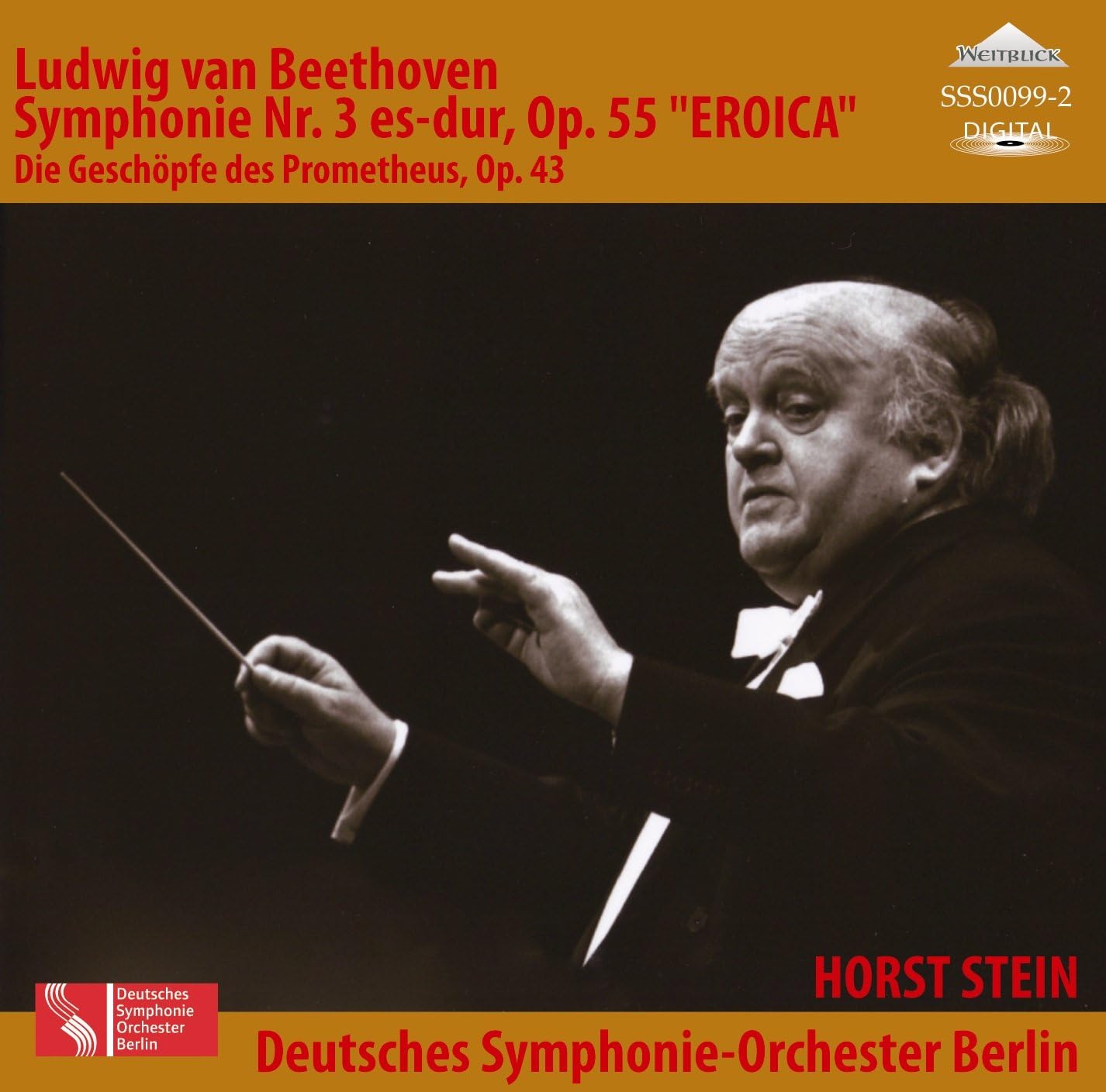 

CD HORST STEIN CONDUCTOR BERLIN GERMAN - Beethoven: Symphony No. 3 Hero, The SSS00992 Japan Classical Used