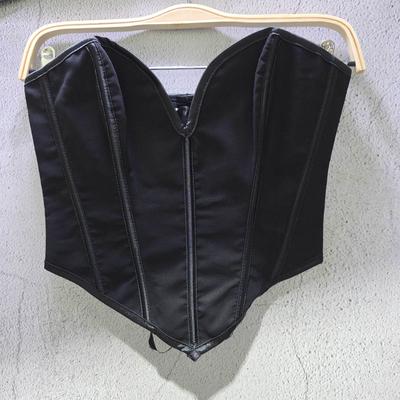 Outerwear Strapless Corset-style Bustier Top for Elegant Ladies Sexy and Figure-hugging Camis & Tank Tops