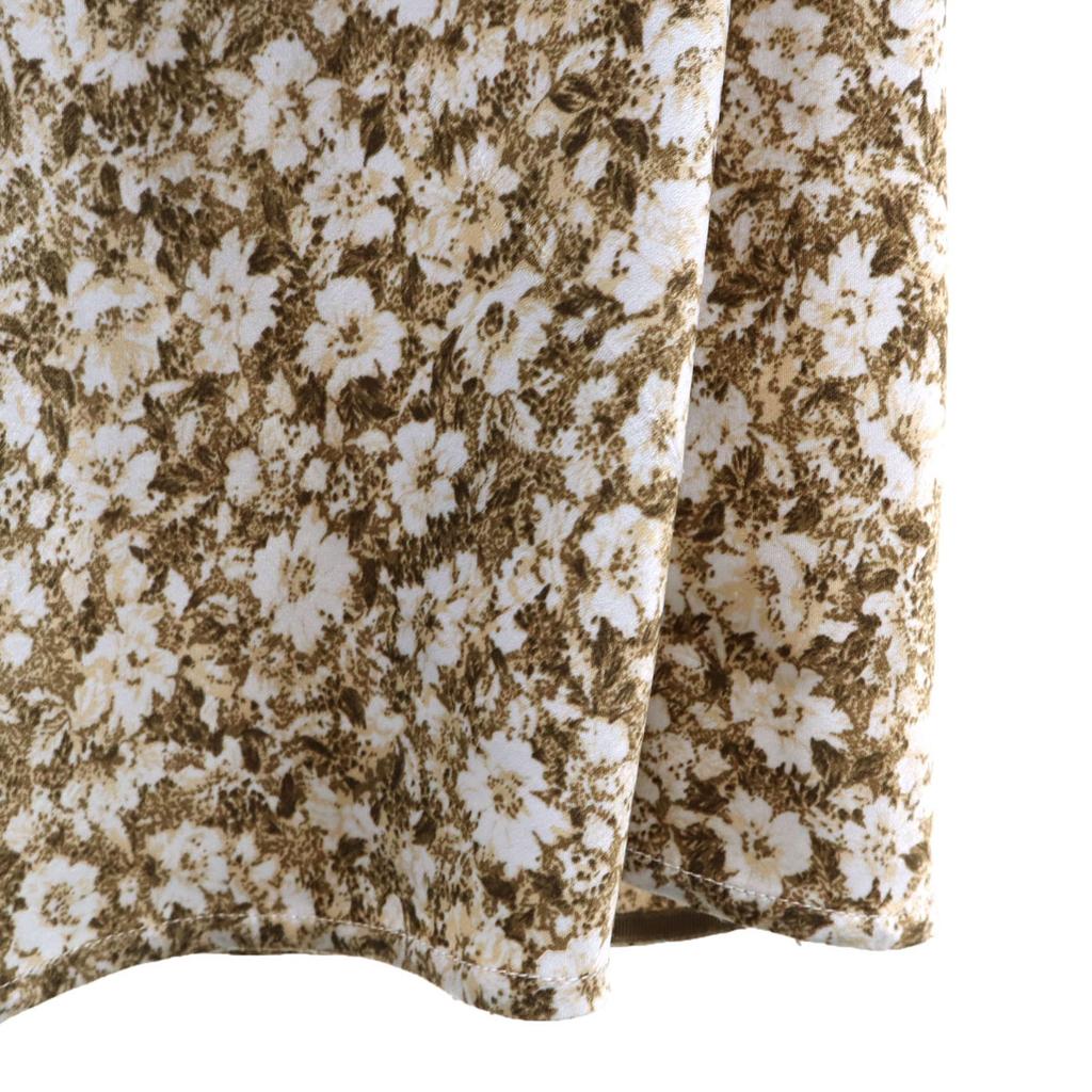 SNIDEL Variety print Maxi length Narrow skirt 1 Beige Women Used