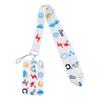 Moon Planet Cell Phone Lanyard: ID, Campus Meal, and Bus Card Holder