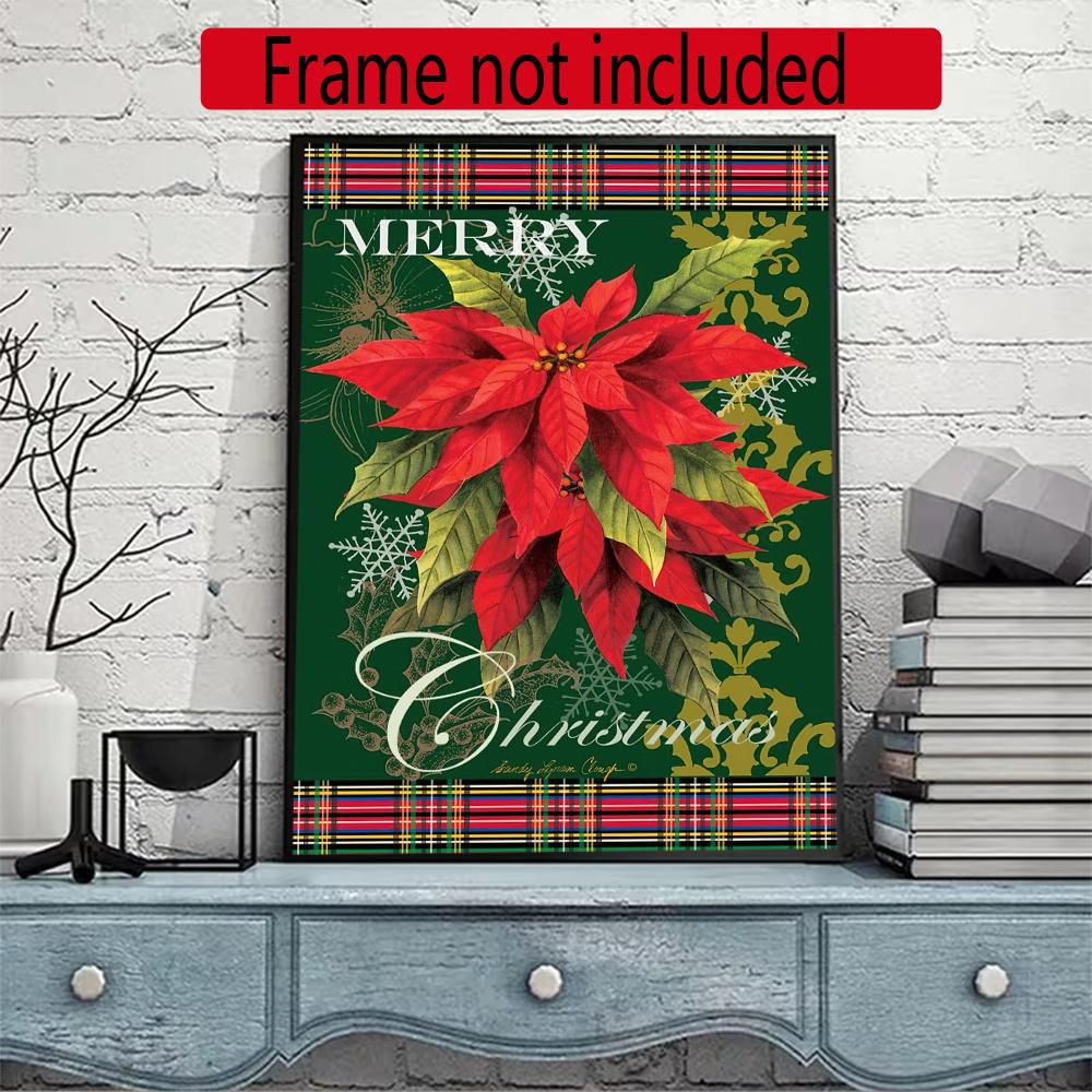 Christmas 5D Diamond Painting Round Diamond Rhinestones Mosaic Diamond Embroidery Wall Paintings Rhinestones Gift Frameless