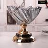 Flavinmci European Crystal Glass Fruit/Candy Plate