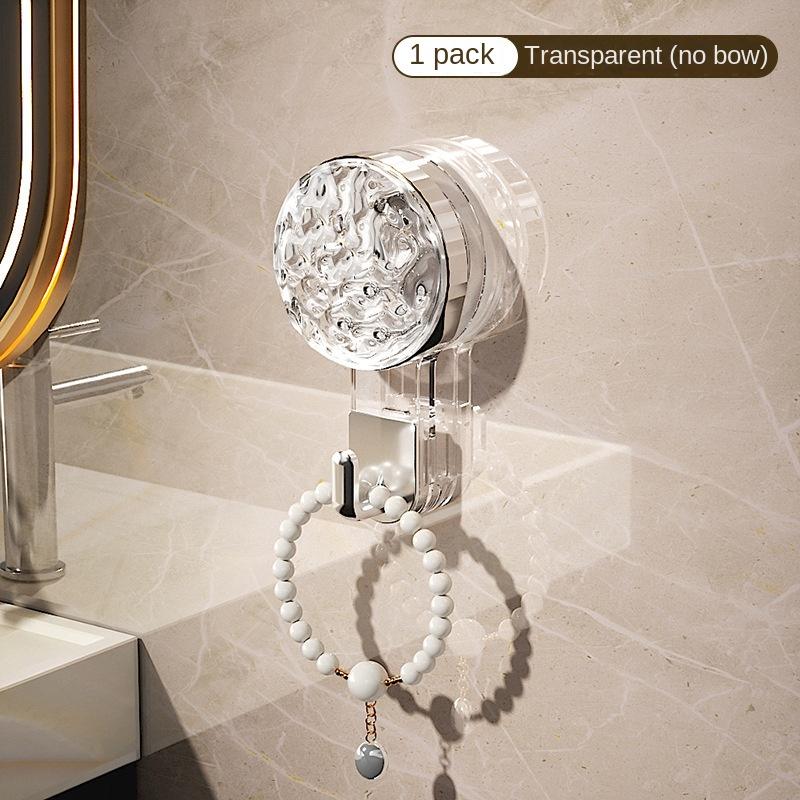 

Strong Suction Cup Hooks Household Storage Multifunctional Wall Hanging Keys Clothes Hooks Bathroom Accessories Kitchen Tools прозрачный