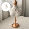 Premium Velvety Jewelry Display Stand Multi Size Compatibility Dust Resistant Surfaces For Necklace Presentation
