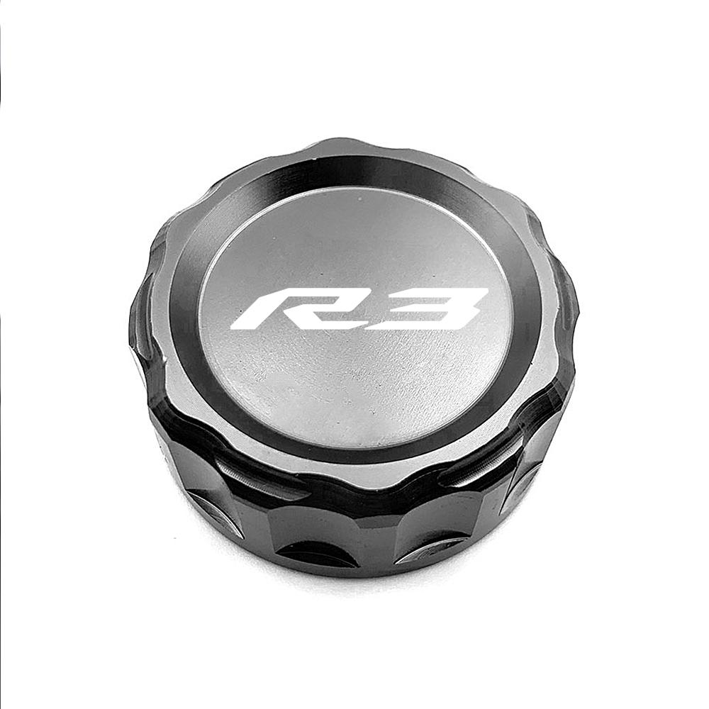 FOR YAMAHA YZF R1 R3 R6 R7 YZF-R1 YZF-R6 YZF-R3 YZF-R7 Motorcycle Accessories Rear Brake Fluid Reservoir Oil Cap Cylinder Cover