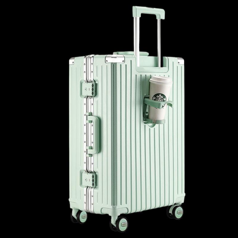 TOBERLIR Hardshell Silent Wheel Suitcase 24 inch