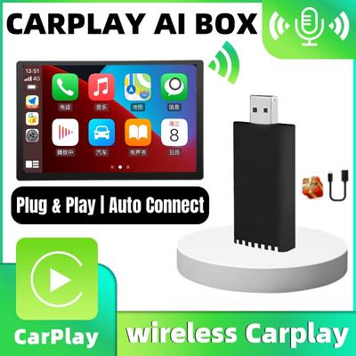 Wireless CarPlay Adapter for Apple iPhone Wired To Wireless Carplay Dongle Plug And Play USB WiFi Fast Connection Auto Car Box