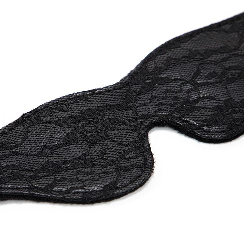 Floral Lace Eye Mask: Sensual Light-Blocking Blindfold for Couples