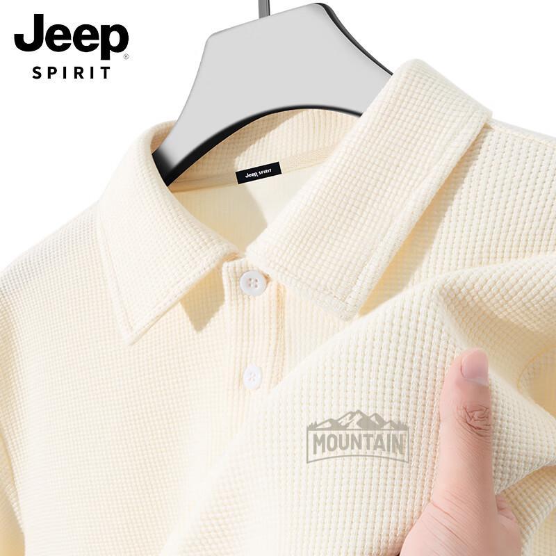 

JEEP SPIRIT Men s Waffle Polo Shirt 2XL