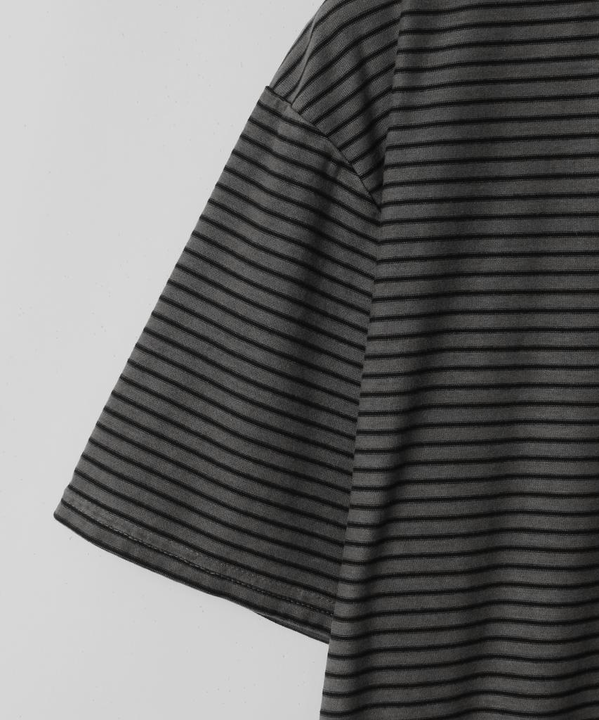 INDUST Pigment Washed Striped Short Sleeve T-Shirt_3 Colors