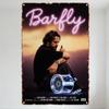Barfly Vintage Metal Tin Sign Retro Movie Poster Wall Decor with Film Reel & Neon Title for Home Bar Man Cave Club Cafe Decor