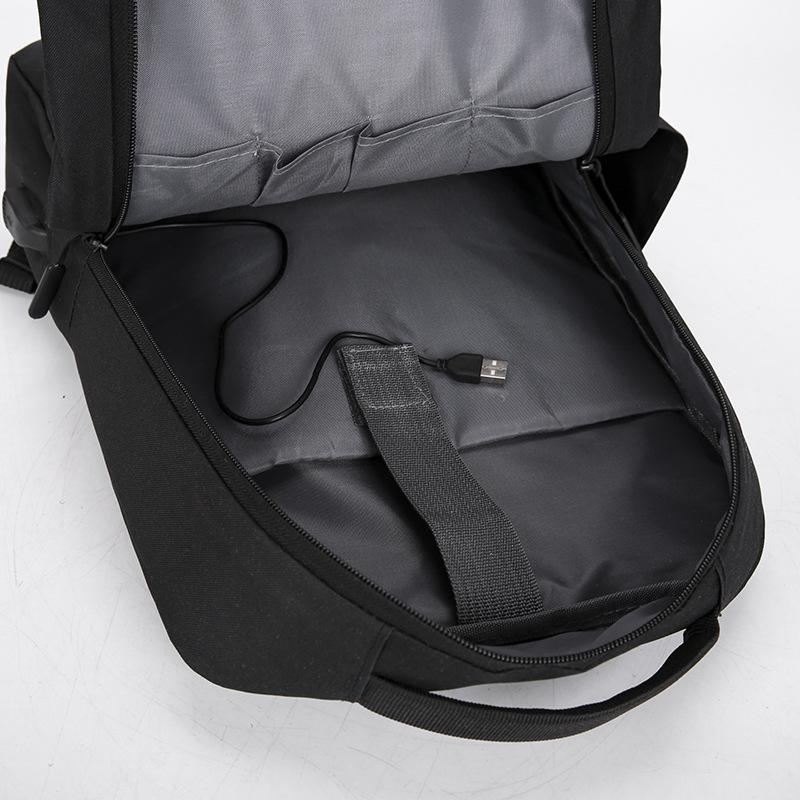 Backpack Men's Fashion Large Capacity Computer Bag Business Casual Backpack Simple College Student School Bag Korean Version