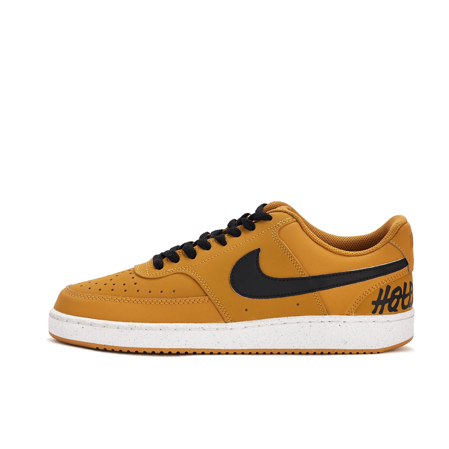 

Nike Court Vision V2 Coverage Abrasion Resistant Slip Resistant Low top Skateboard Shoes Unisex Yellow Black HV8139-700(Team59-) 41