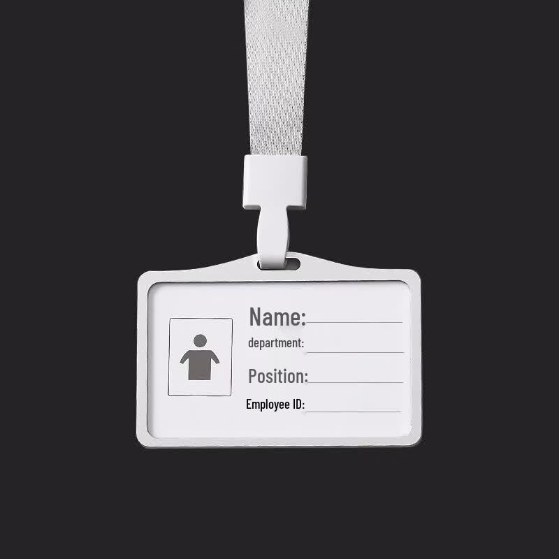 Haoweilai Aluminum Alloy ID Card Holder серебряный
