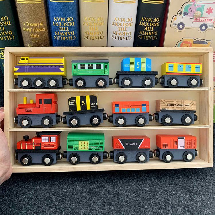 Educational Traffic Sign Train Set for Kids: Kindergarten Learning Toy